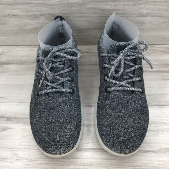 Allbirds Sneakers Mens 12 Gray Merino Wool Runners Lace Up Shoes main image 7